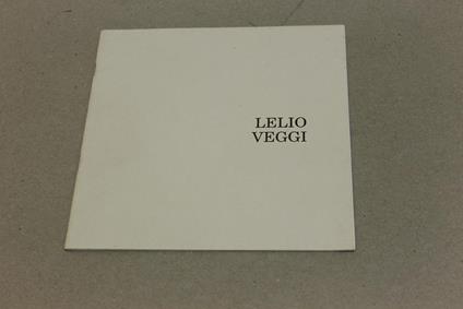 Lelio Veggi - copertina