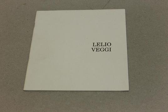 Lelio Veggi - copertina