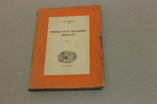 Profilo d'un umanesimo cristiano - H. W. Russel - copertina
