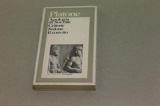 Apologia di Socrate-Critone-Fedone-Il convito - Platone - copertina