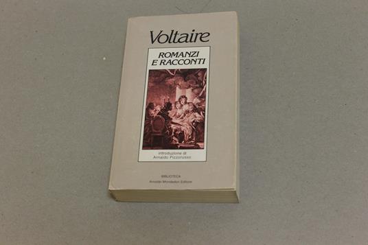 Romanzi E Racconti - Voltaire - copertina