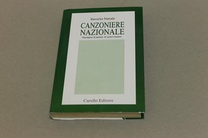 Canzoniere Nazionale - copertina