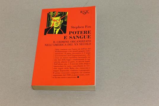 Potere e sangue - Stephen Fox - copertina