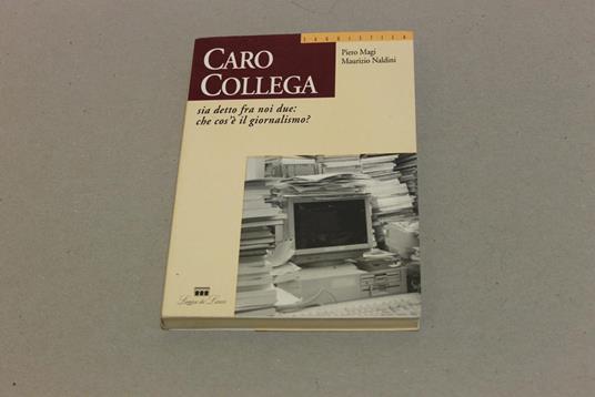 Caro collega - copertina