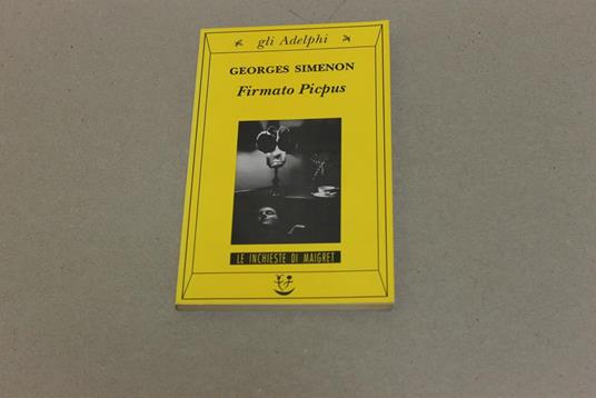Firmato Picpus - Georges Simenon - copertina