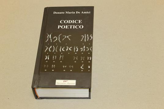 Codice poetico - Donato Maria De Amici - copertina