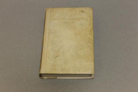 Opere - Niccolò Machiavelli - copertina