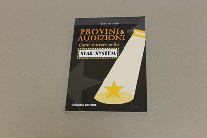Provini e audizioni - Sergio Fabi - copertina