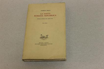 La La santa romana repubblica - Giorgio Falco - copertina