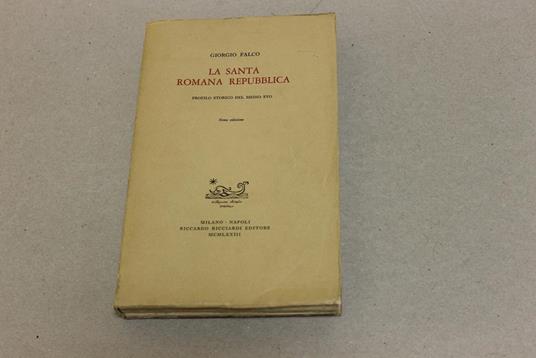 La La santa romana repubblica - Giorgio Falco - copertina