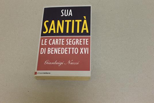 Sua Santità - Gianluigi Nuzzi - copertina