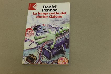 La La lunga notte del dottor Galvan - Daniel Pennac - copertina