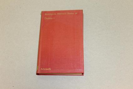 Diritto 1 - Giuliano Crifò - copertina