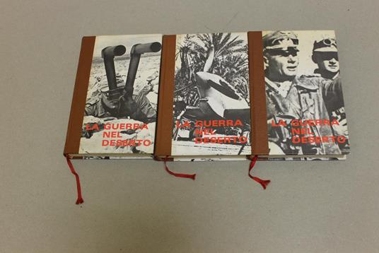 La La guerra nel deserto - E. Krieg - copertina