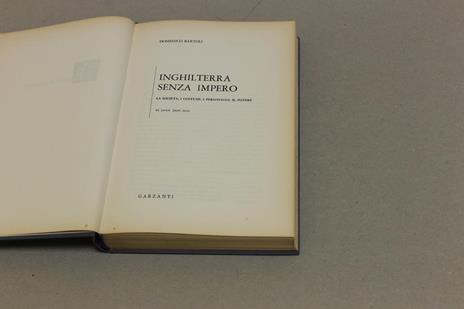 Inghilterra senza impero - Domenico Bartoli - 2