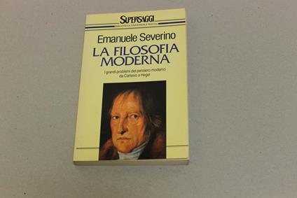 La La filosofia moderna - Emanuele Severino - copertina