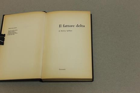 Il Il fattore delta - Mickey Spillane - 2