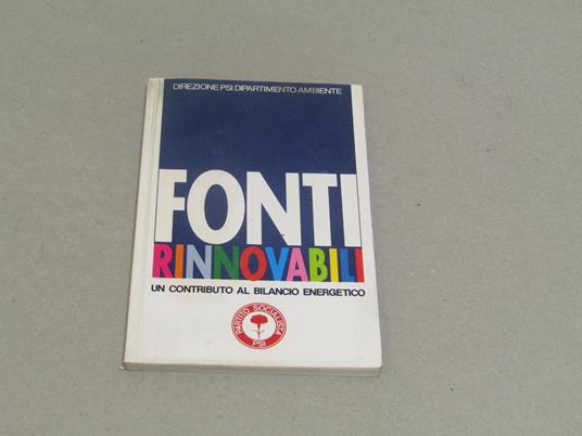 Fonti rinnovabili, un contributo al bilancio energetico - copertina
