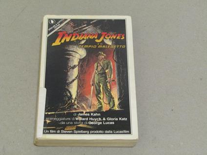 Indiana Jones e il tempio maledetto - James Kahn - copertina