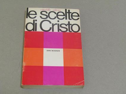 Le Le scelte di Cristo - copertina