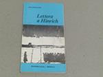 Lettera a Hinrich
