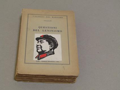 Questioni Del Leninismo - Stalin - copertina