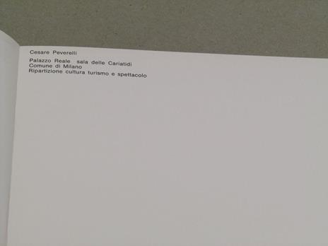 Peverelli - copertina