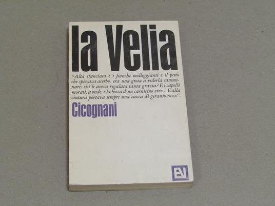 La La Velia - Bruno Cicognani - copertina