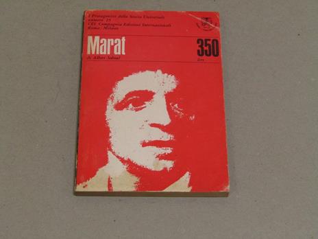 Buonarroti E Marat - Albert Soboul - copertina