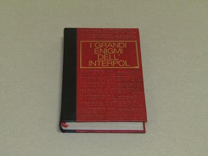 I I Grandi Enigmi Dell'Interpol - copertina