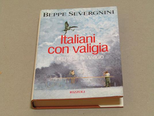 Italiani con valigia - Beppe Severgnini - copertina