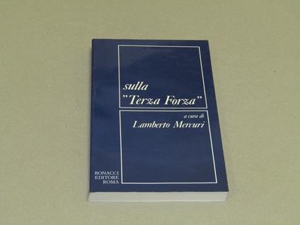 Sulla "Terza Forza" - copertina