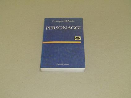 Personaggi - Giuseppe D'Agata - copertina