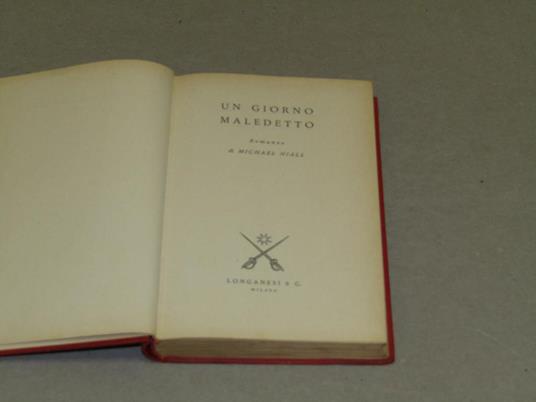 Un Un Giorno Maledetto - Michael Niall - copertina
