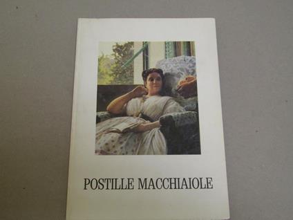 Postille Macchiaiole - Raffaele Monti - copertina