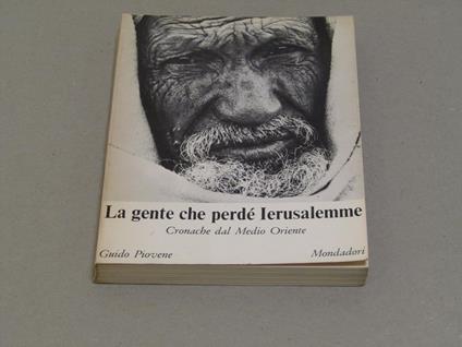 La La Gente Che Perdè Ierusalemme - Guido Piovene - copertina