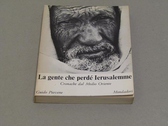 La La Gente Che Perdè Ierusalemme - Guido Piovene - copertina