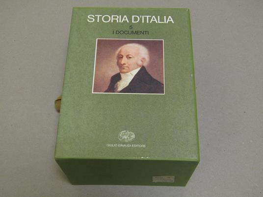 Storia D'italia Vol. 5: I Documenti - Vol 2* + 2** + Cofanetto - copertina