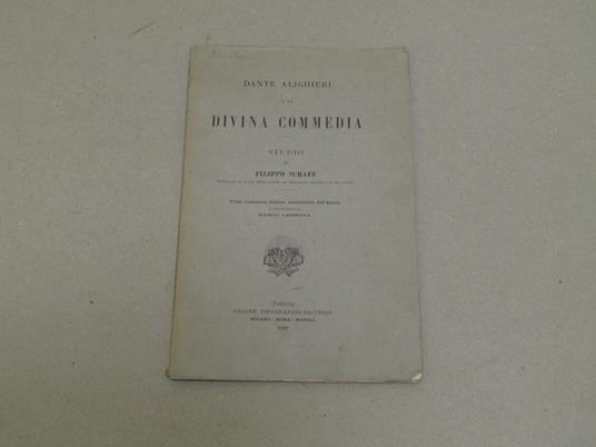 Dante Alighieri E La Divina Commedia - Schaff Filippo - copertina