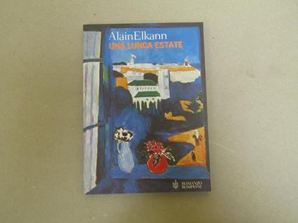 Una Una lunga estate - Alain Elkann - copertina