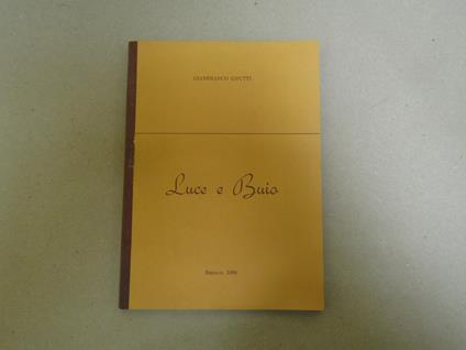 Luce E Buio - Gnutti Gianfranco - copertina