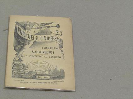 Usseri - Lev Tolstoj - copertina