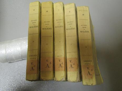 Oeuvres Completes - De J. - B. Poquelin - Nouvelle Èdition Par M. Philarãƒâ¨Te Chasles - Molière - copertina