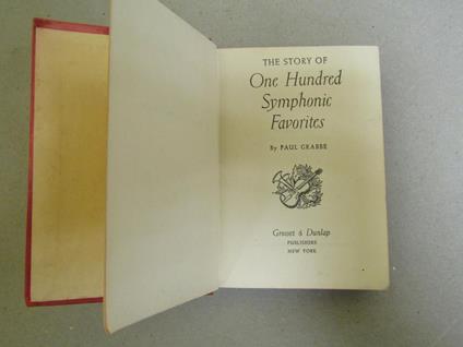 The The Story Of One Hundred Symphonic Favorites - Paul Grabbe - copertina