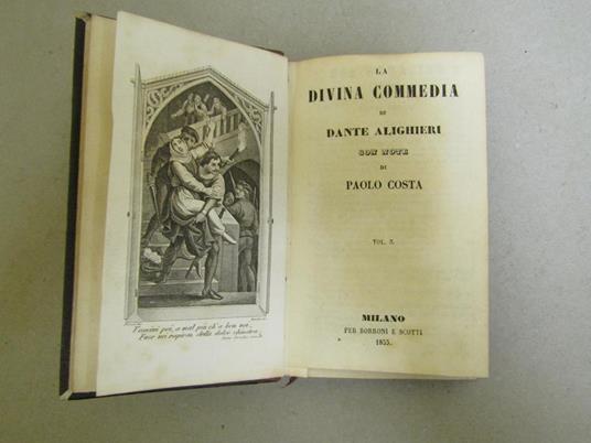 La La Divina Commedia Con Note Di Paolo Costa - Volume Terzo - Dante Alighieri - copertina