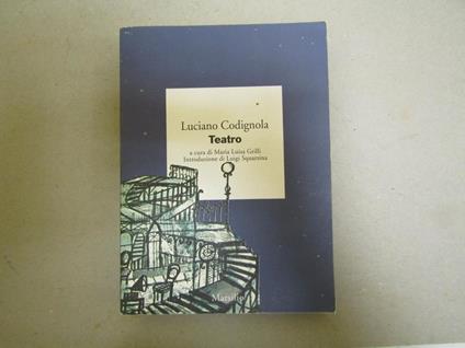 Teatro - Luciano Codignola - copertina
