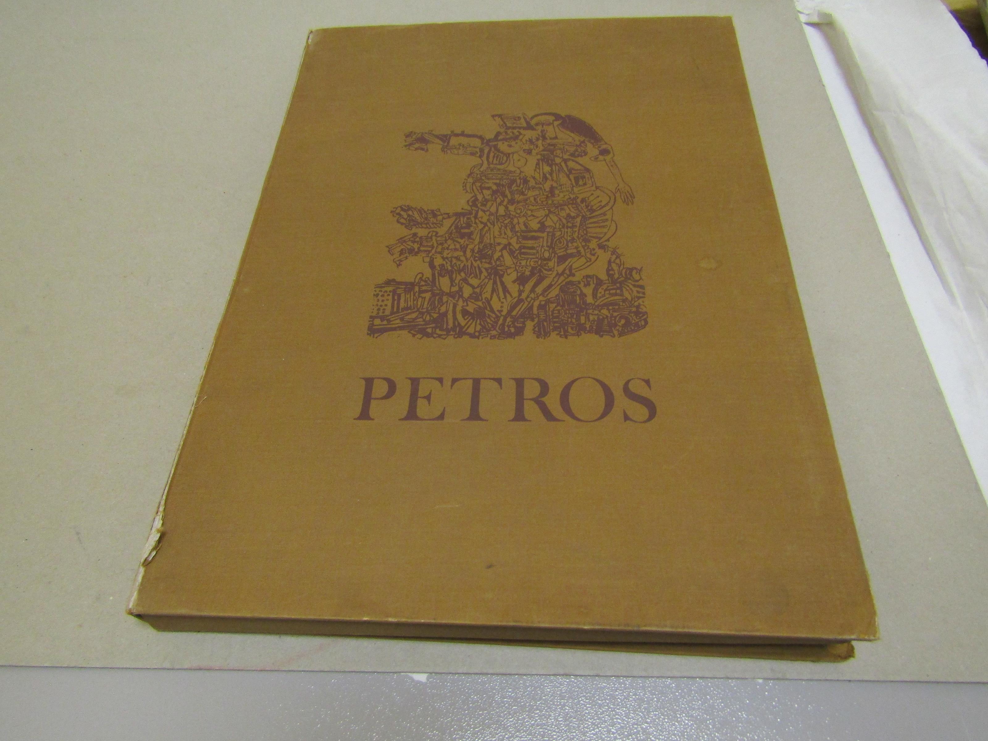 Petros ( Papavassiliou Petro). Opera Grafica. Quindici xilografie originali incise dal 1970 al 1972