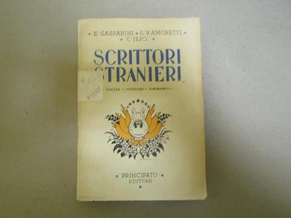 Scrittori Stranieri Scelta Versioni E Commenti - copertina