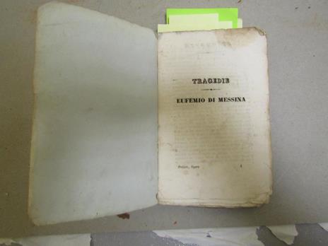 Silvio Pellico. Tragedie - Silvio Pellico - copertina