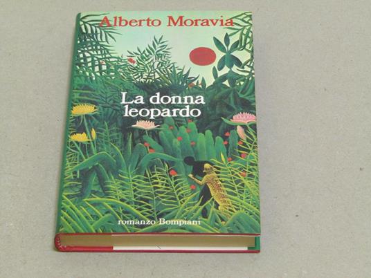 La donna leopardo - Alberto Moravia - copertina